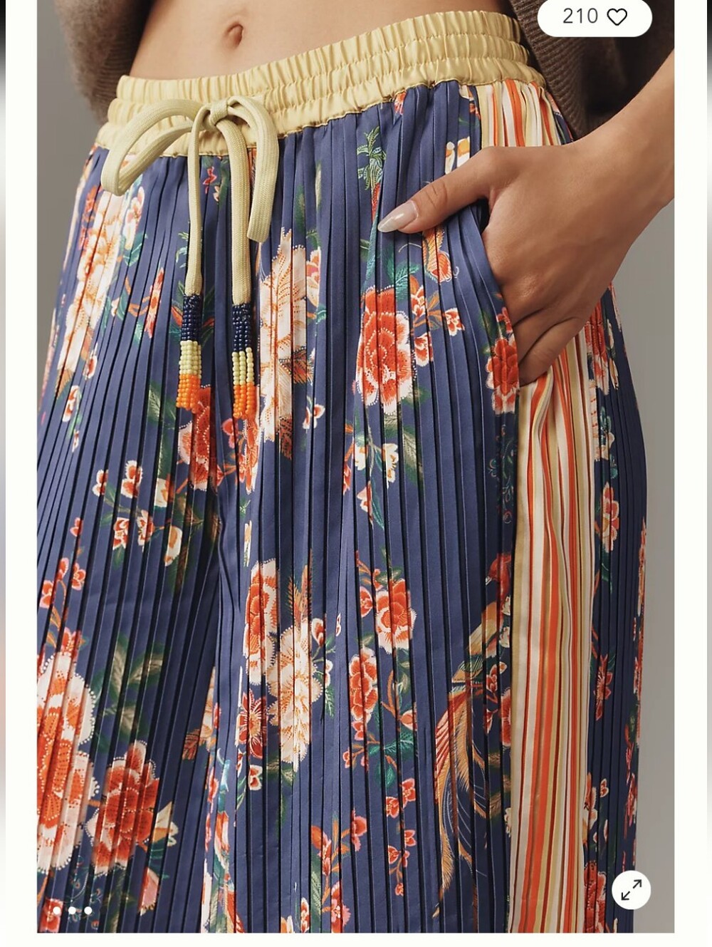 NWT Farm Rio Floral Track Pants Sz. Medium - Picture 3 of 11